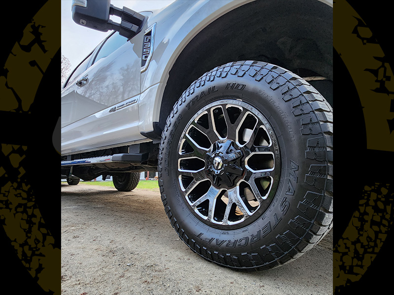 2018 Ford F350 Super Duty 20x9 Fuel Offroad Wheels 35x12.50R20