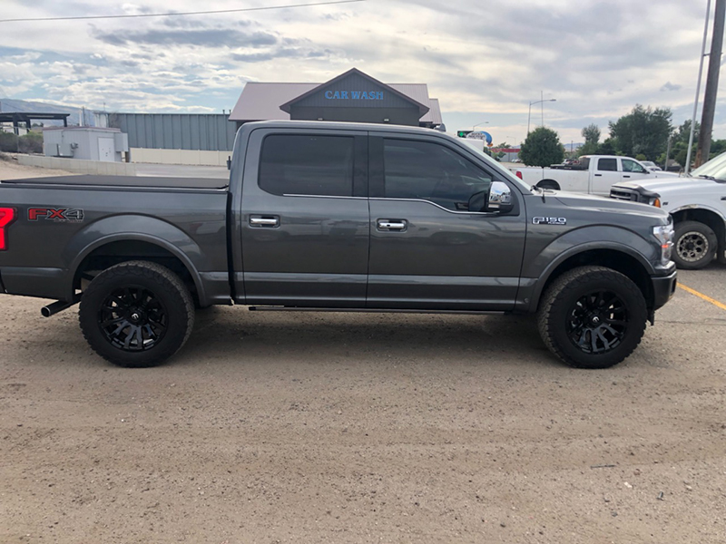 19 Ford F 150 x9 Fuel Offroad Wheels 275 65r Bfgoodrich Tires 2 Inch Leveling Kit 2 Inch Leveling Kit