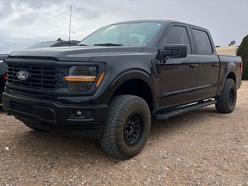 2024 Ford F150 Stx Fittipaldi Ft101 17x9 Nitto Ridge Grappler 285 70r17 