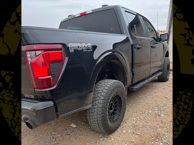 2024 Ford F150 Stx Fittipaldi Ft101 17x9 Nitto Ridge Grappler 285 70r17 