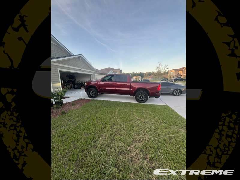 2025 Ram 1500 Big Horn Tis 544 20x10 25 Toyo Open Country Rt 305 55r20 