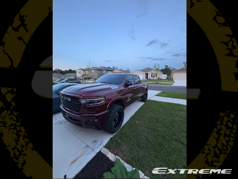 2025 Ram 1500 Big Horn Tis 544 20x10 25 Toyo Open Country Rt 305 55r20 