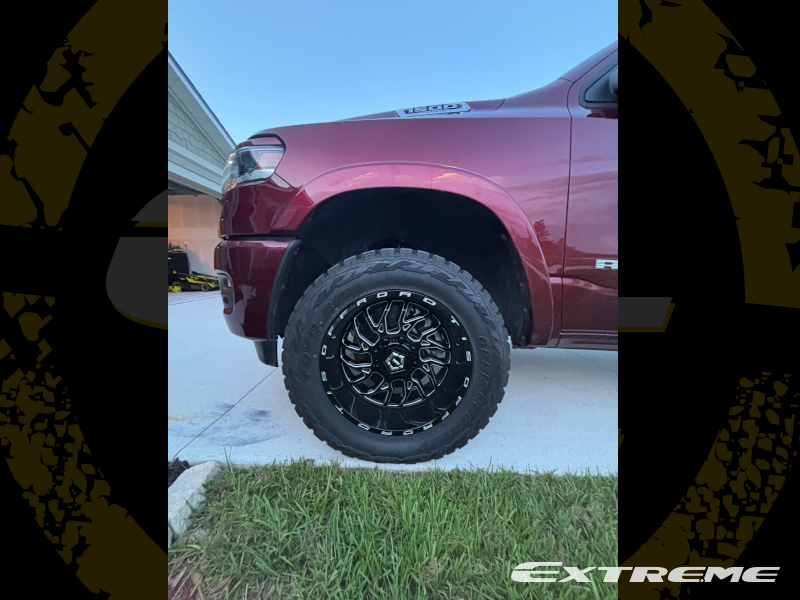 2025 Ram 1500 Big Horn Tis 544 20x10 25 Toyo Open Country Rt 305 55r20 