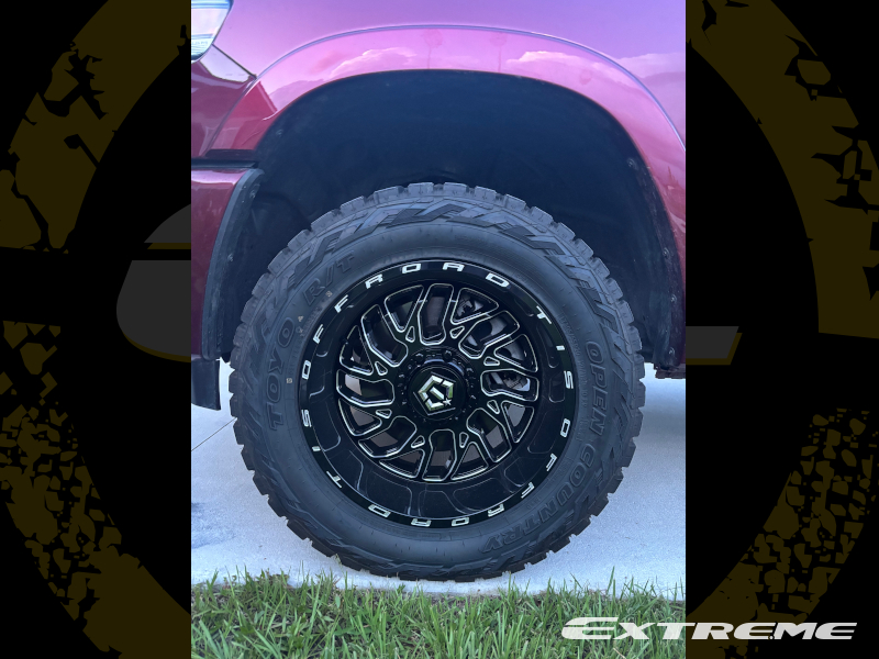 2025 Ram 1500 Big Horn Tis 544 20x10 25 Toyo Open Country Rt 305 55r20 