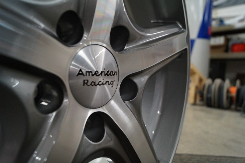 RealView of American Racing Maverick AR883 Anthracite Machined