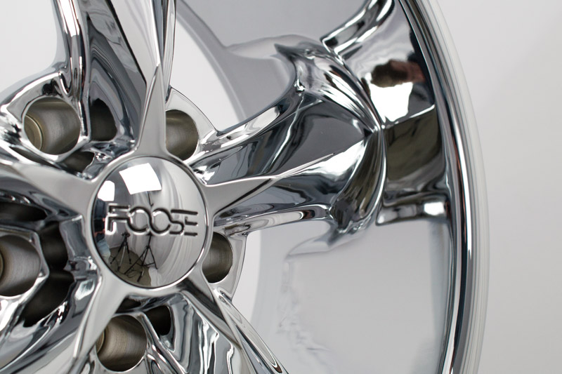 Foose F105 18x8 5 Lug Chrome Wheels Rims .JPG