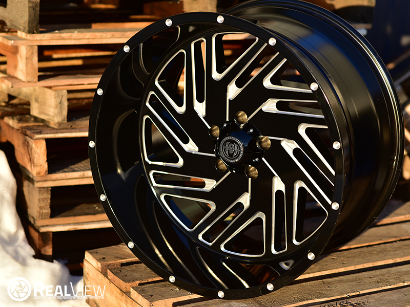 Hc11 22 12 44 Gloss Black Milled Wheels Rims 