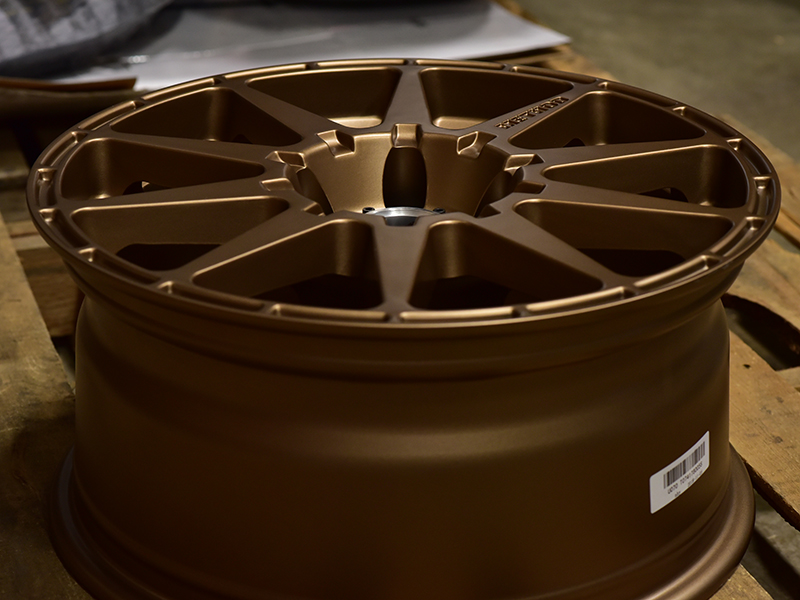 Method Mr501 17x8 42 Rally Bronze Wheels Rims 