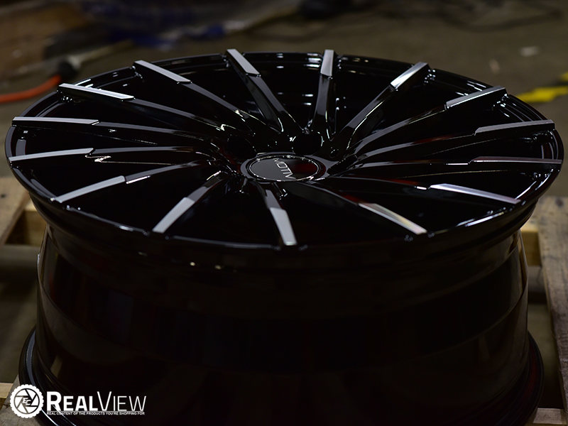 Motiv 417mbt 19x8 5 40 Gloss Black Wheels Rims 