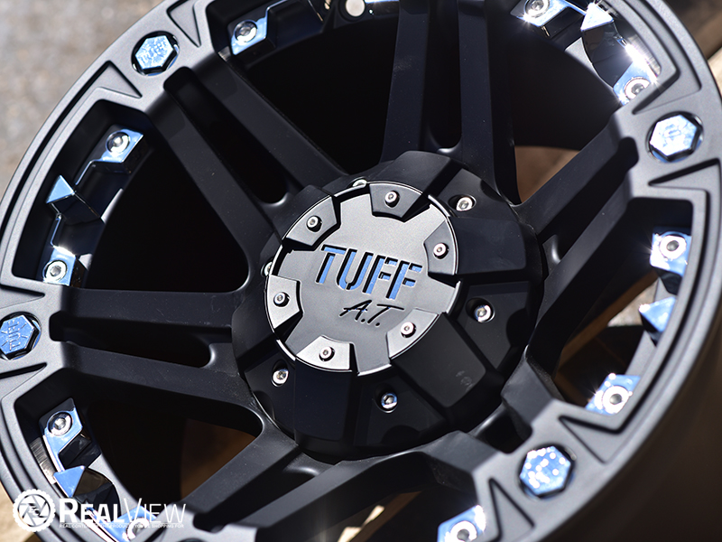 Tuff T01 13 Flat Black Chrome Inserts 