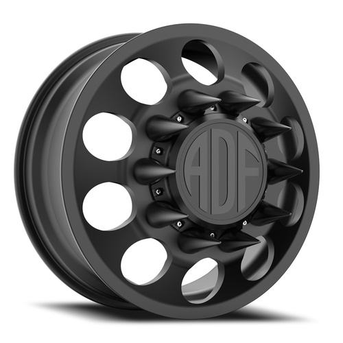 ADF Wheels Big Mac Dually Satin Black - Part Number D102SB248222-167 ADF Wheels Big Mac Dually Satin Black Photo