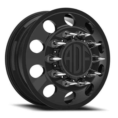 ADF Wheels Classic Dually Gloss Black - Part Number D101GB228227-167 ADF Wheels Classic Dually Gloss Black Photo