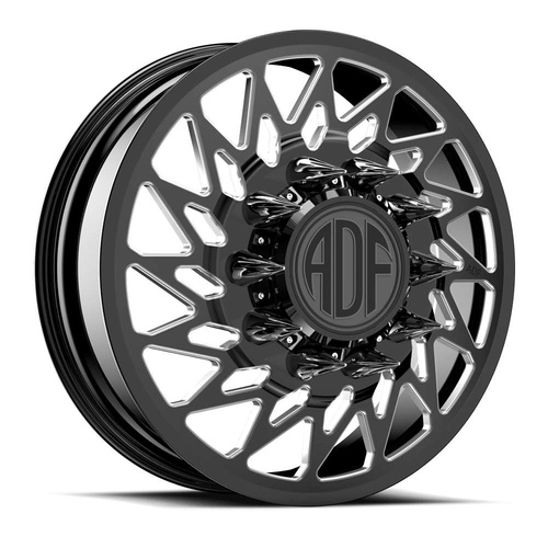 ADF Wheels Chopper Gloss Black/Machined - Part Number I209BM288223+132L ADF Wheels Chopper Gloss Black/Machined Photo