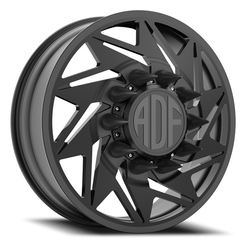 ADF Wheels Flex Dually Satin Black - Part Number D205SB208227+144L ADF Wheels Flex Dually Satin Black Photo