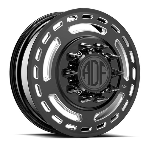 ADF Wheels Lt2 Gloss Black/Machined - Part Number D214BM248228-167 ADF Wheels Lt2 Gloss Black/Machined Photo