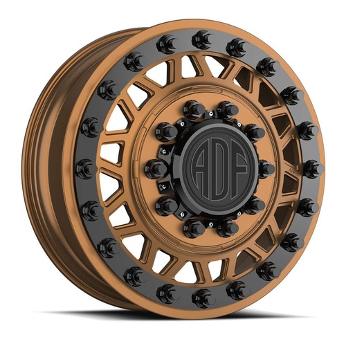 ADF Wheels Mad Max Bronze W/ Black Accents - Part Number D402ZA208228-167 ADF Wheels Mad Max Bronze W/ Black Accents Photo