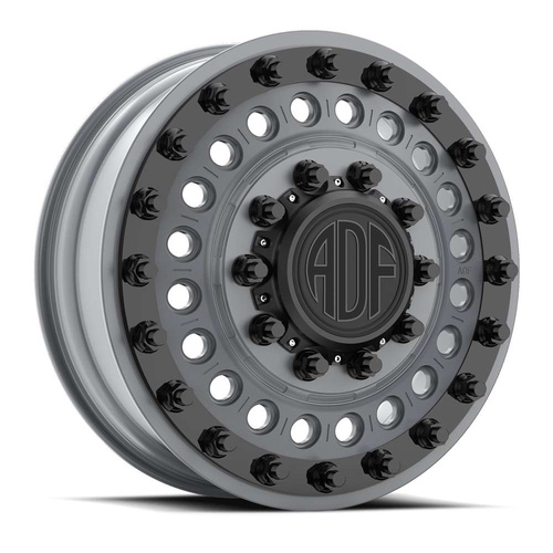 ADF Wheels Mag Nuts Gunmetal W/ Black Accents - Part Number D403GA248222+144 ADF Wheels Mag Nuts Gunmetal W/ Black Accents Photo