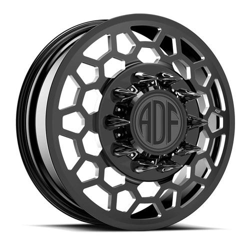 ADF Wheels Matrix Gloss Black/Machined - Part Number D215BM208223-167 ADF Wheels Matrix Gloss Black/Machined Photo