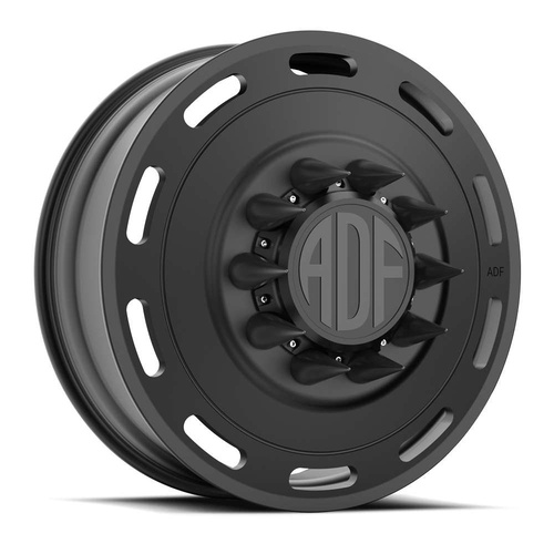 ADF Wheels Optimus Satin Black - Part Number I104SB208221+144 ADF Wheels Optimus Satin Black Photo
