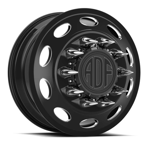 ADF Wheels Peterson Gloss Black/Machined - Part Number I103BM208222+144 ADF Wheels Peterson Gloss Black/Machined Photo