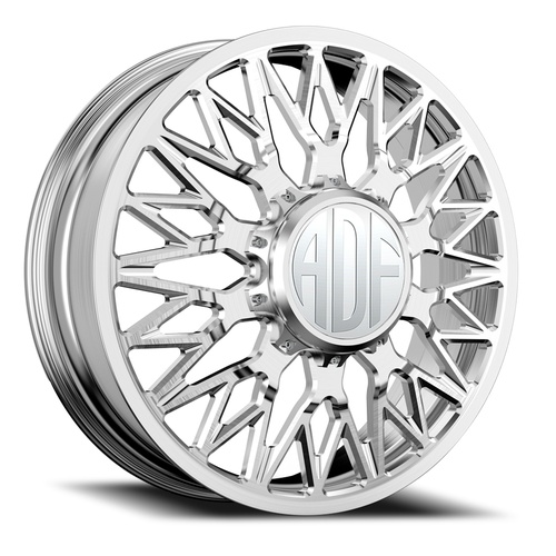 ADF Wheels Techno Mesh Dually Brushed - Part Number D303BR208227+144 ADF Wheels Techno Mesh Dually Brushed Photo