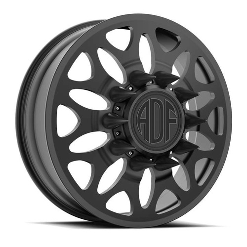 ADF Wheels Zyn Satin Black - Part Number I225SB208221+144 ADF Wheels Zyn Satin Black Photo