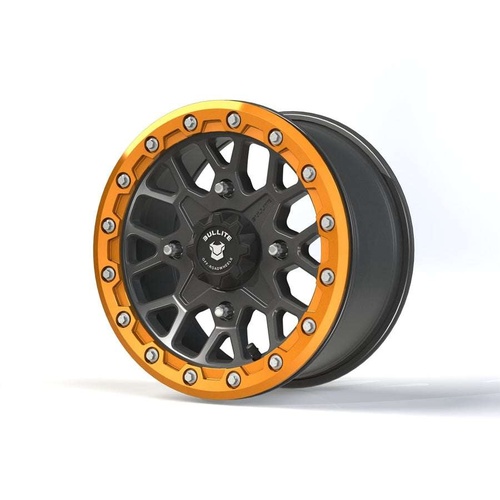 Bullite Bt-05 Gunmetal Gray W/ Aerospace Orange Beadlock Photo