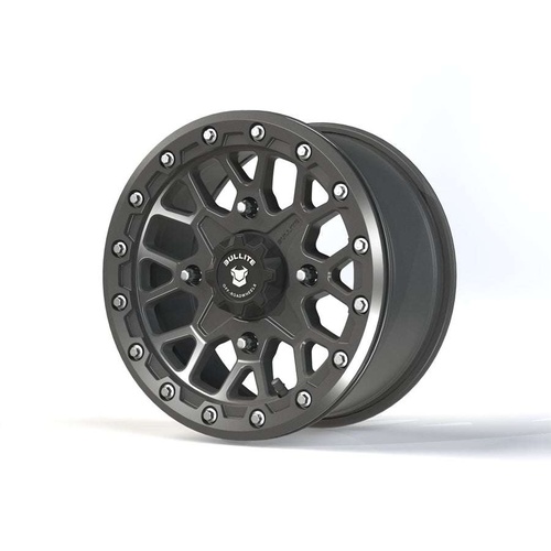 Bullite Bt-05 Gunmetal Gray W/ Gunmetal Gray Beadlock - Part Number BT051507041561111 Bullite Bt-05 Gunmetal Gray W/ Gunmetal Gray Beadlock Photo