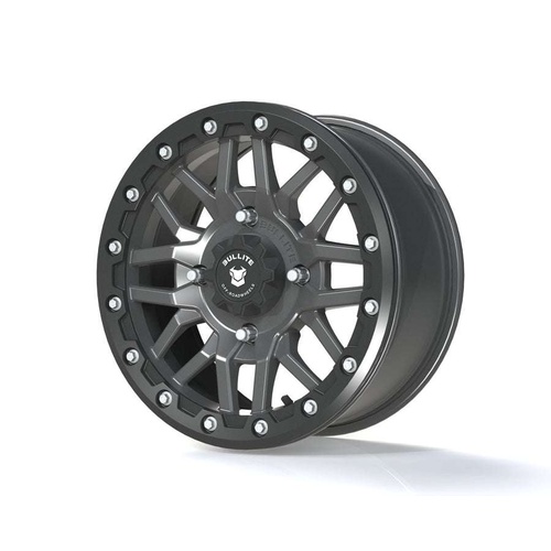 Bullite Bt-06 Gunmetal Gray W/ Satin Black Beadlock Photo