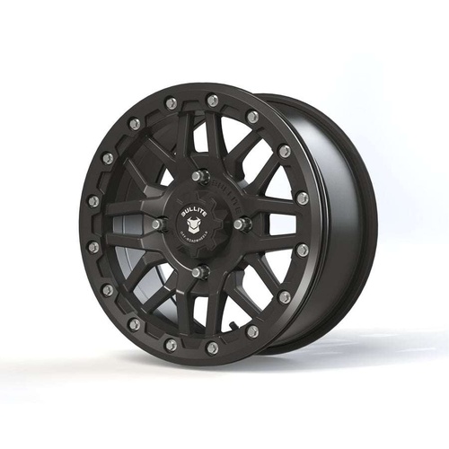 Bullite Bt-06 Satin Black W/ Satin Black Beadlock - Part Number BT061407041371222 Bullite Bt-06 Satin Black W/ Satin Black Beadlock Photo