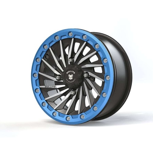 Bullite Bt-08 Satin Black W/ Sapphire Blue Beadlock Photo