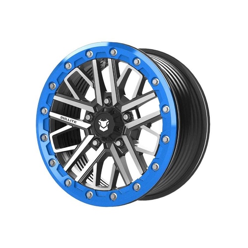 Bullite Pro-04 Satin Black W/ Sapphire Blue Beadlock Photo