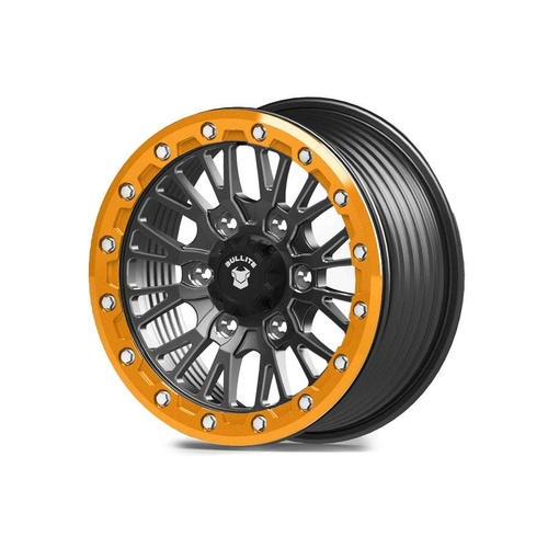 Bullite Pro-08 Satin Black W/ Aerospace Orange Beadlock Photo