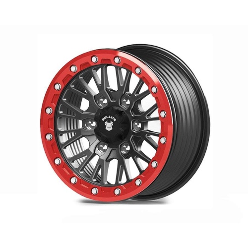 Bullite Pro-08 Satin Black W/ Bullite Red Beadlock Photo