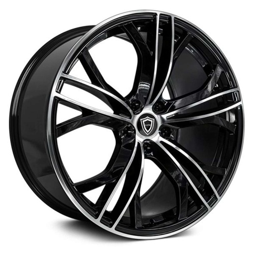 Capri Luxury C5189 Black Machined Photo