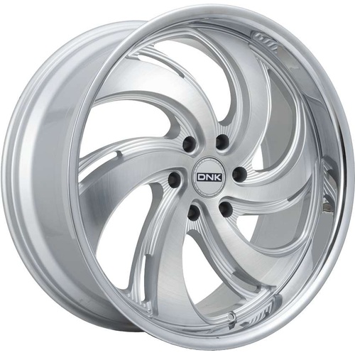 DNK 702 Silver Machined w/ Stainless Lip