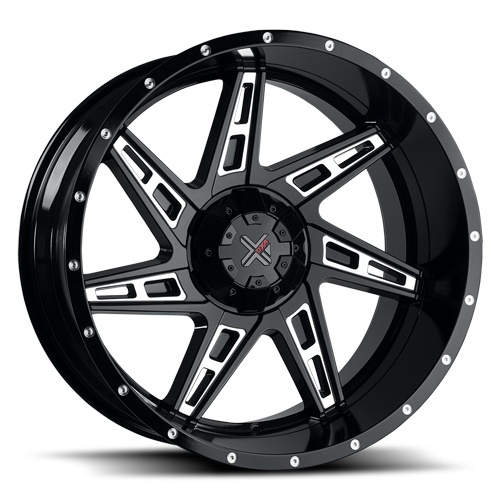 DX4 Skull Gloss Black Milled - Part Number X7211535-40125GBBM DX4 Skull Gloss Black Milled Photo