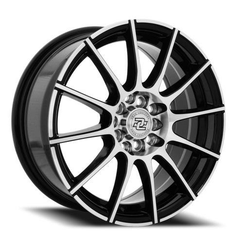 Drag Concepts Dc16 Gloss Black Machined - Part Number DC161670010-38GBM Drag Concepts Dc16 Gloss Black Machined Photo