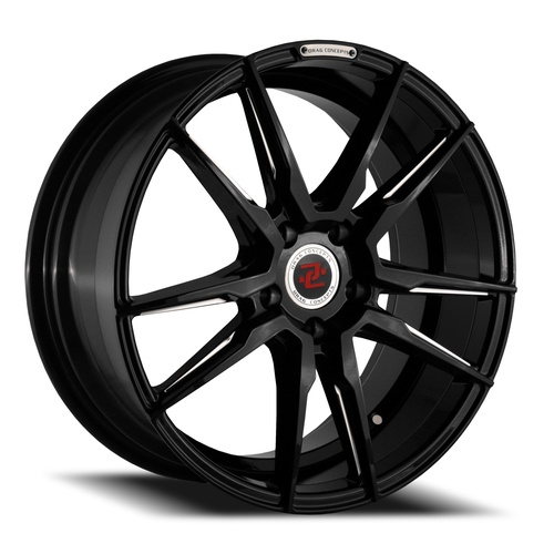 Drag Concepts Dc29 Gloss Black W/ Machined Tips - Part Number DC291885545-40GBMT Drag Concepts Dc29 Gloss Black W/ Machined Tips Photo