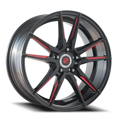 Drag Concepts Dc29 Gloss Black W/ Red Tips Photo