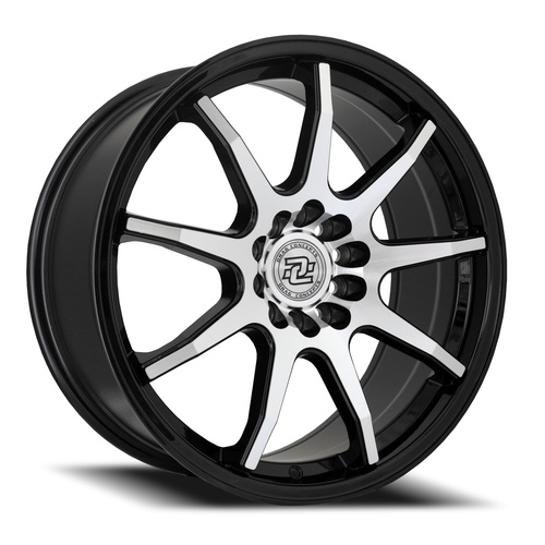 Drag Concepts Dc31 Gloss Black Machined - Part Number DC31185545-35GBM Drag Concepts Dc31 Gloss Black Machined Photo