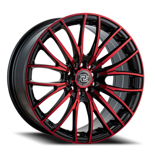 Drag Concepts Dc37 Gloss Black W/ Red Face - Part Number DC371770010-38GBRF Drag Concepts Dc37 Gloss Black W/ Red Face Photo
