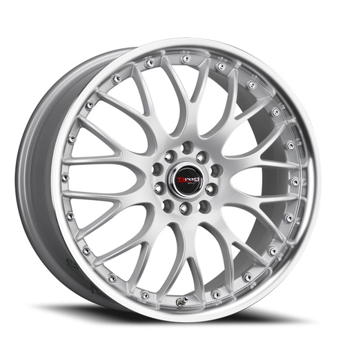 Drag Dr19 Silver W/ Machined Lip - Part Number DR191875304273S Drag Dr19 Silver W/ Machined Lip Photo