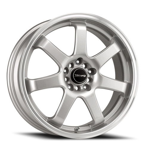 Drag Dr35 Silver W/ Machined Lip - Part Number DR351775054573S Drag Dr35 Silver W/ Machined Lip Photo