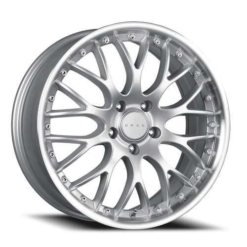 Drag Dr75 Silver Machined Lip - Part Number DR751985233374S Drag Dr75 Silver Machined Lip Photo