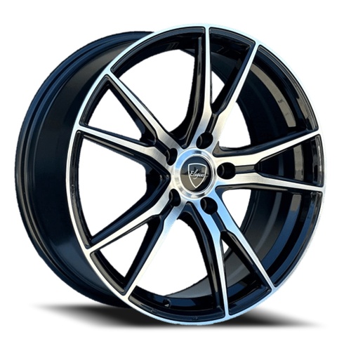 Elegance E001 Gloss Black Machined - Part Number E001-15410035GBM Elegance E001 Gloss Black Machined Photo