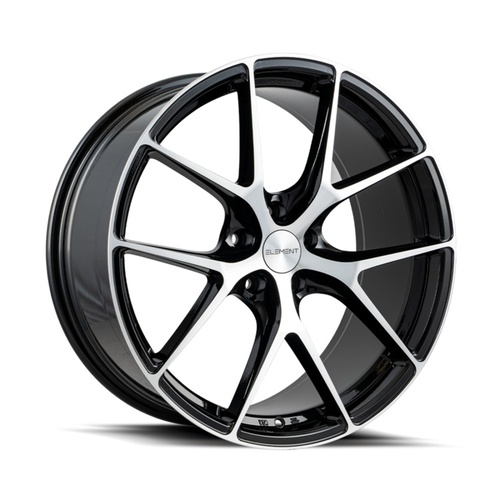 Element El44 Black With Machined Face - Part Number EL442095120+35BMF Element El44 Black With Machined Face Photo