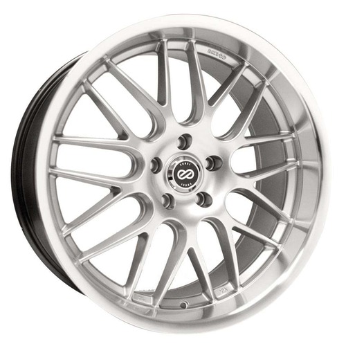 Enkei Lusso 469 Silver W/ Machined Lip Photo