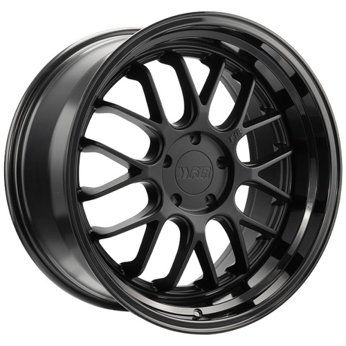 F1R F21 Satin Black W/ Gloss Black Lip Photo