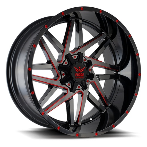 Force Off-Road Fo1 Red Milled Photo